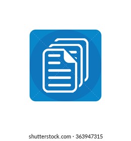 document icon, on white background