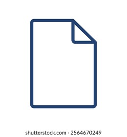 Document icon Outline icon sign
