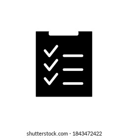 Document icon outline .Symbol, logo concept.Vector designed for web and software interfaces.