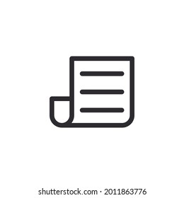 Document icon. Paper icon. Prepare document. Personal document. Contract. Worksheet icon. File icon. Pictogram letter. File sharing. Survey. Print document. Notes. Letter. Agreement sign. Instruction 