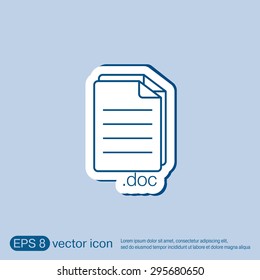 document icon paper sheet