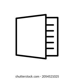 document icon, paper icon vector illustration