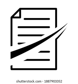 icono de documento. icono de documento perfecto para el sitio web. Perfecto uso para web, patrón, diseño, icono, ui, ux, etc.