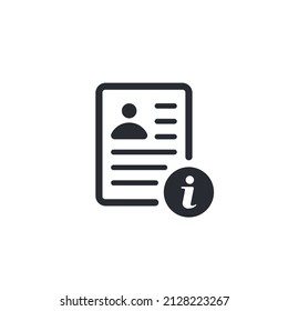 Document Icon. Profile Sign. Personal Document. File Icon. Instruction. Information Icon. Worksheet Icon. Helpdesk Info. Database Sign. Info Sign. Id Card. Identification Card. Worker's Pass. Info