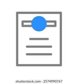 Document Icon, Report, Form, Checklist, Invoice, File