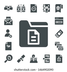 document icon set. 17 filled document icons.  Collection Of - Diploma, Email, Add, Document, Paper, Download, Newspaper, Browser window, File, Testing, Graduates, Oath, Page, Bookmark