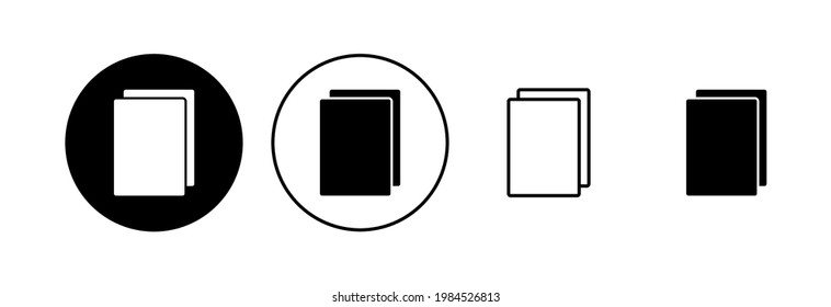 Document icon set. Paper icon. File Icon