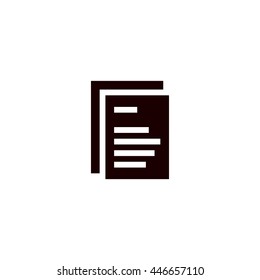 document icon. document sign
