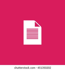 document icon. document sign