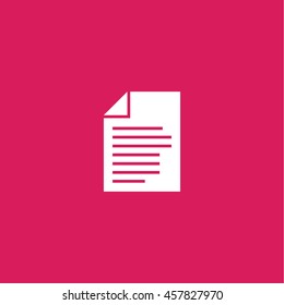document icon. document sign