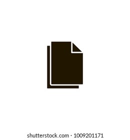 document icon. sign design