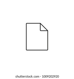 document icon. sign design