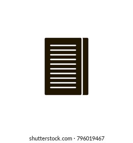 document icon. sign design