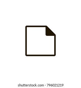 document icon. sign design