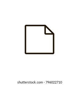 document icon. sign design