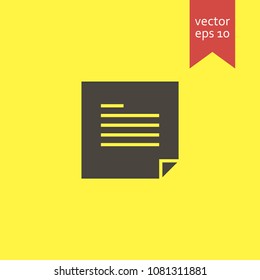document. document icon. sign design. Vector EPS 10