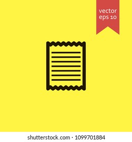 document. document icon. sign design. Vector EPS 10.