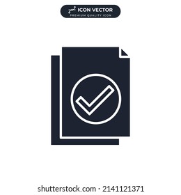 document icon symbol template for graphic and web design collection logo vector illustration