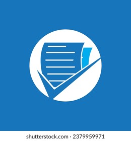 Document Icon And Symbol Vector Template Illustration