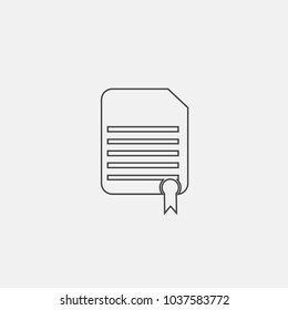 document icon vector