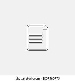 document icon vector