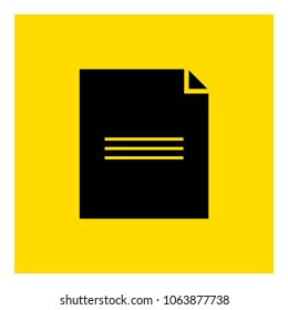document icon vector