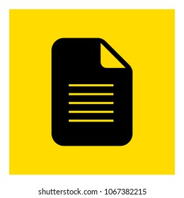 document icon vector