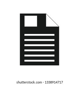 document icon vector