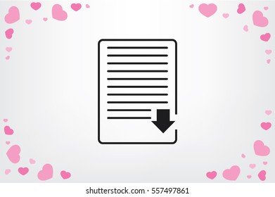 Document Icon Vector