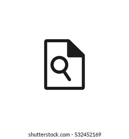 document icon vector, can be used for web and mobile design