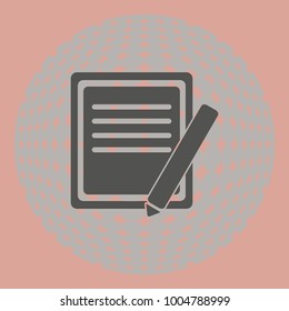 Document icon. vector design