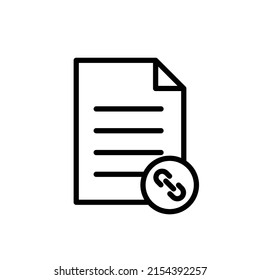 Document Icon Vector Design Illustrator