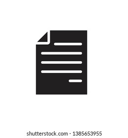 document icon vector design template