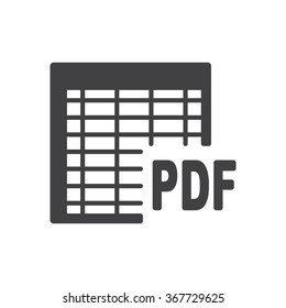 document Icon vector flat design