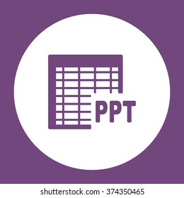 document Icon vector flat design