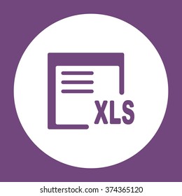 document Icon  vector flat design