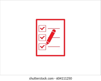 document, icon, vector illustration eps10