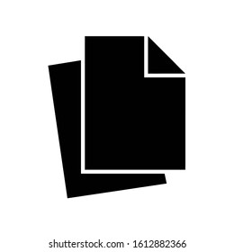 Document icon, vector illustration. Flat design style. vector document icon illustration isolated on white background, document icon Eps10. document icons graphic design vector symbols.
