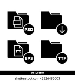Icono del documento icono de la plantilla de logotipo de ilustración vectorial para muchos fines. Aislado sobre fondo blanco.