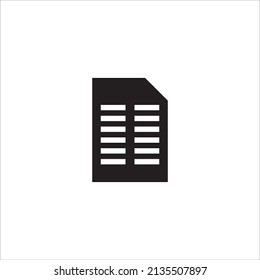 document icon vector illustration symbol