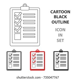 Document icon of vector illustration for web and mobile