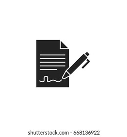 document icon vector isolated