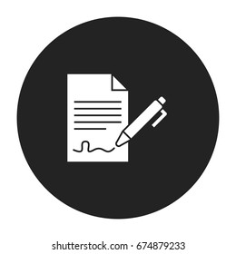 document icon vector isolated