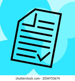 document icon vector isolated design