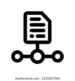 ícone do documento. ícone de linha de vetor para seu design de site, celular, apresentação e logotipo.
