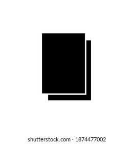 Document icon vector. Paper icon. File Icon