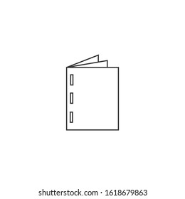 document Icon vector sign isolated for graphic and web design. document symbol template color editable on white background