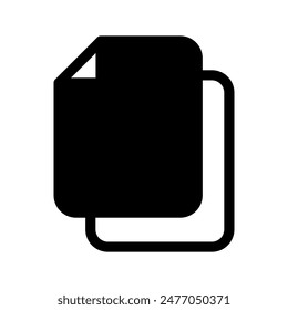 Document Icon Vector Symbol Design Illustration