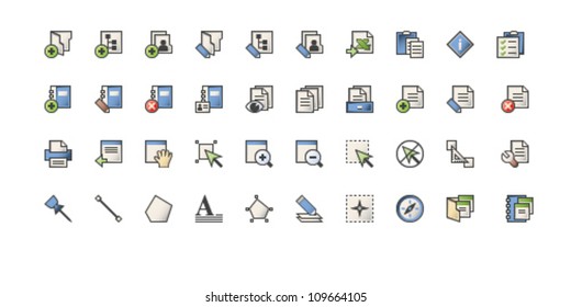document icons