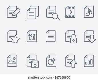 Document icons